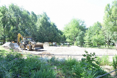 В Ставропольском районе обновляют парки, скверы и дворы 