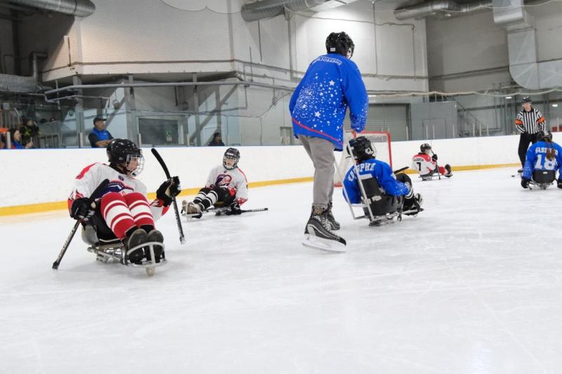 В Самаре проходит межрегиональный детский турнир по следж-хоккею