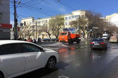 Улицы Самары помоют шампунем перед ЧМ-2018