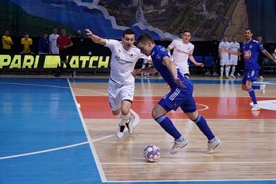 Динамовцы в Самаре не смогли дважды победить "Норникель" в мини-футболе