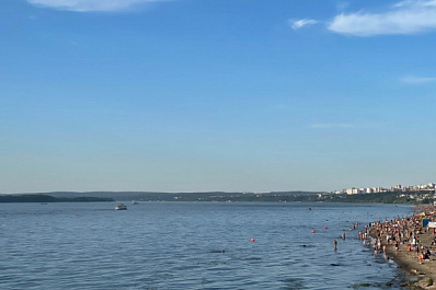 В Самарской области в августе температура воды в Волге превысила норму