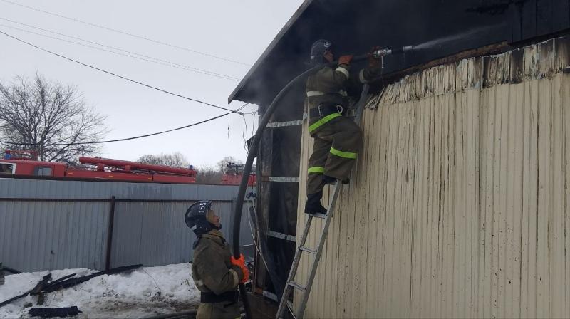 В Самарской области 4 марта загорелся частный жилой дом  
