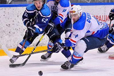 Хоккеисты ЦСК ВВС с минимальным перевесом проиграли "Рязани"