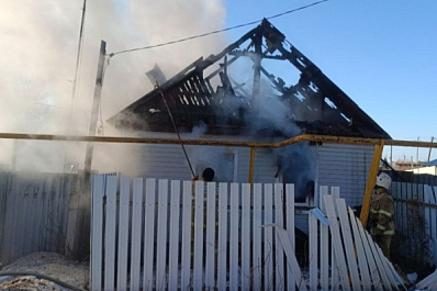 В Самарской области в пожаре в частном доме погиб человек