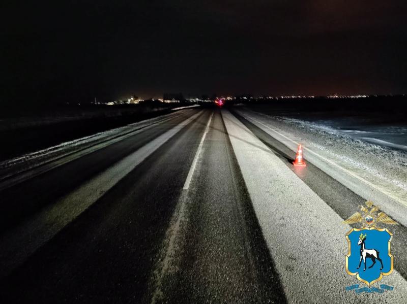 В Самаре на ул. Ново-Садовой внедорожник протаранил маршрутку