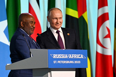 Президент Союза Коморских Островов поблагодарил Россию за поддержку африканцев