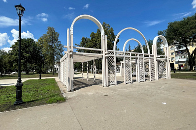 Самарцам показали, как преображается сквер у ДК "Самарец"