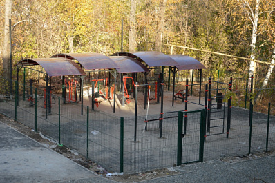 В Сызранском районе возвели детскую и спортивные площадки 