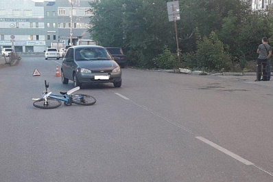В Самаре на Енисейской водитель сбил 14-летнюю велосипедистку