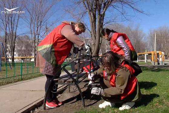 Субботник в Рощинском и поддержка бойцов СВО. Хорошие новости Волжского района