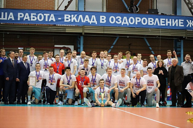 Волейбольный клуб "НОВА" - чемпион России среди команд Высшей лиги "А"