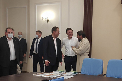 Дмитрий Азаров и Игорь Комаров посетили Поволжский Православный институт