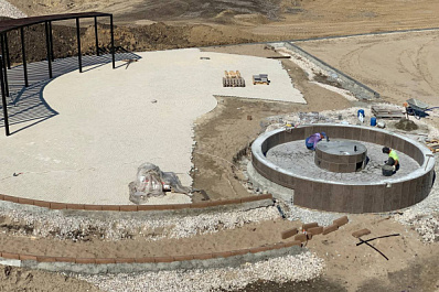  В "Парке Поколений" в Октябрьске скоро возведут фонтан