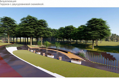 В Самаре построят новый парк с велодорожками и шезлонгами