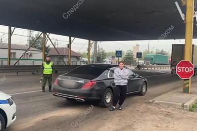 Появилось видео задержания блогера Елены Блиновской на границе России и Белоруссии