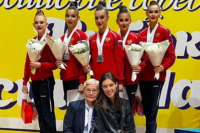 Самарская сборная завоевала серебро на Всероссийских соревнованиях по художественной гимнастике