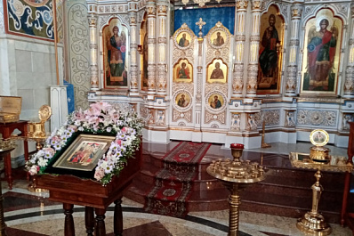 Самарскому храму передали на хранение частицы святого гроба Господня