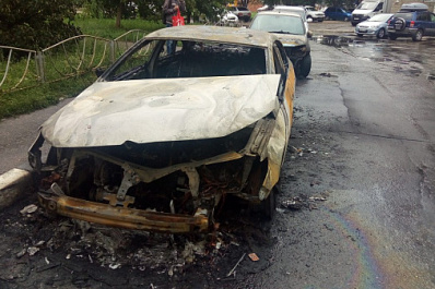 В Тольятти сгорело 7 автомобилей