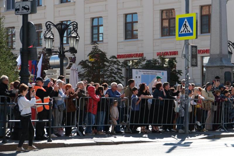 В Самаре Всероссийский фестиваль "На сопках Маньчжурии" открылся парадом духовых оркестров 