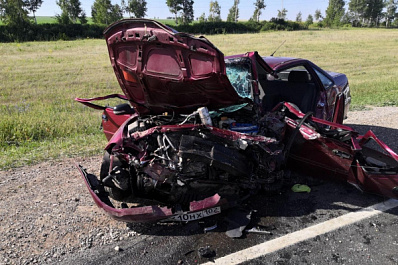 В Самарской области в массовом ДТП погиб мужчина
