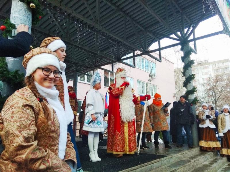 Главный Дед Мороз страны путешествует по Самаре