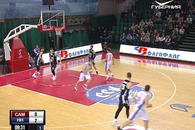 БК Самара в первом матче 1/4 финала Кубка России уступил Нижнему Новгороду