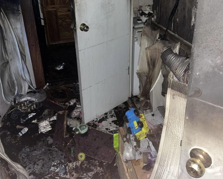 В Волжском районе 18 января в пожаре погибла женщина