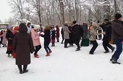 Фестиваль народных забав “Славянская зима” прошел в Самаре