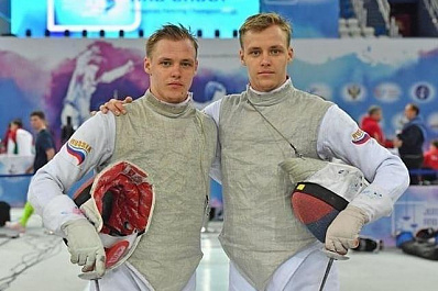 Самарские братья Бородачёвы взяли золото на первенстве Европы по фехтованию среди юниоров