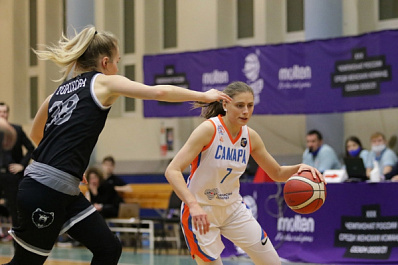 В топ-10 игроков тура Суперлиги вошли три баскетболистки "Самары"