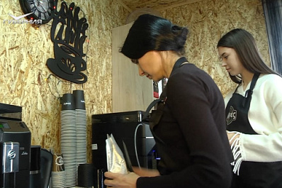 В Самарской области начинающему предпринимателю помогли открыть кофейню у замка