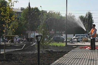 Благоустроенный участок улицы Авроры станет подарком ко Дню города