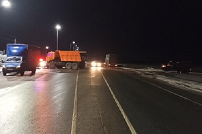 В Самарской области КамАЗ врезался в ГАЗ