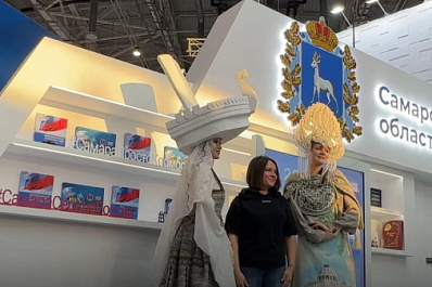 Посетители выставки "Россия" отметили красоту природы Самарской области и гостеприимство жителей