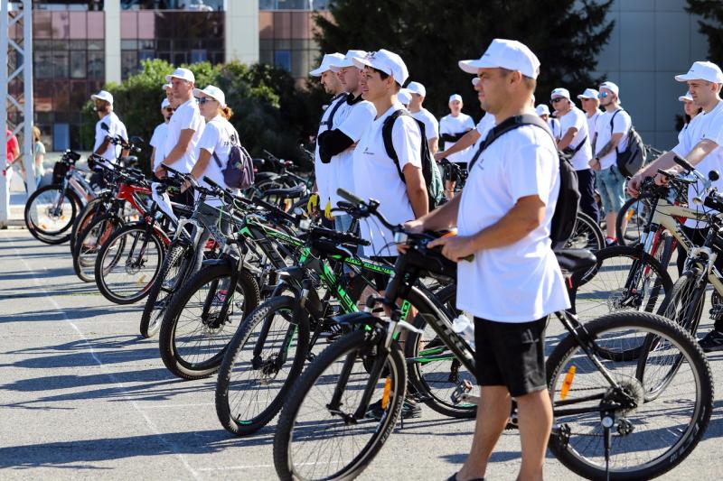 ТОАЗ организовал велопробег для своих сотрудников