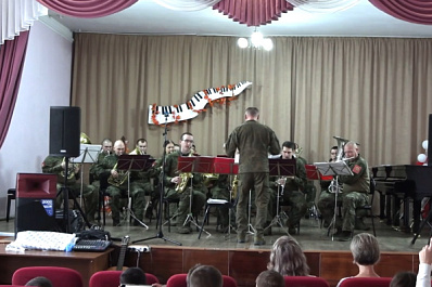 Самарские военные музыканты дали мастер-класс в ДНР