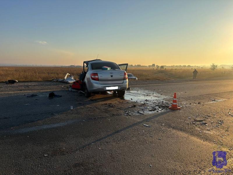 На трассе в Самарской области 21 сентября погибли водители двух LADA Granta