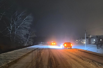 В Самарской области на трассе молодой водитель на иномарке насмерть сбил пешехода