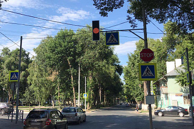На опасном перекрестке в Самаре установили светофор