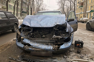 Еще один Land Cruiser попал в аварию в Самаре