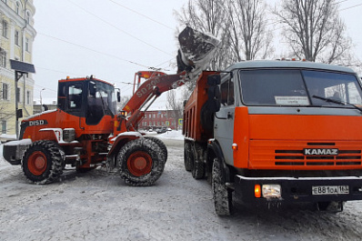 Почти 12 тыс. тонн снега вывезли на полигоны в Самарской области с 1 января