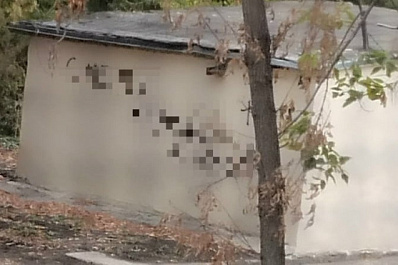 Самарцы потребовали найти автора нацистского граффити на заднем дворе администрации Куйбышевского района