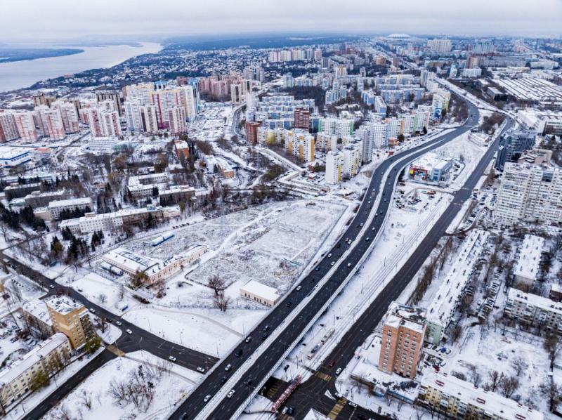 В Самаре реконструируемый участок улицы Ново-Садовой досрочно введут в эксплуатацию