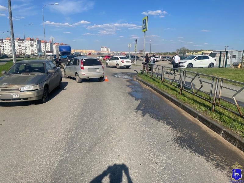 В Самаре парень на самокате отправил пешехода в больницу