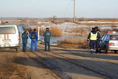Паводковые воды подтопили село Тимофеевка в Ставропольском районе