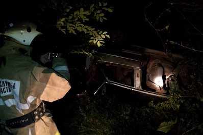 В Самарской области после опрокидывания "четырнадцатой" пострадали пять человек