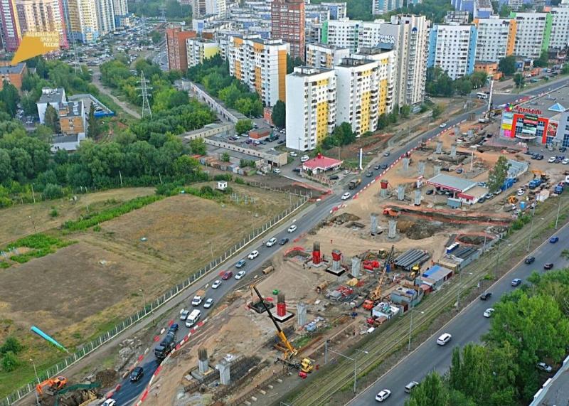 В Самаре увеличили количество трамваев из-за строительства развязки на ул. Ново-Садовой