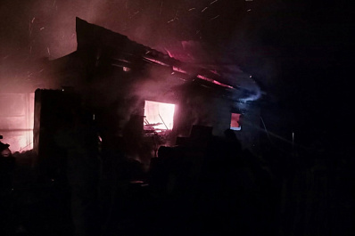 30 апреля в Самарской области тушили пожары в двух банях