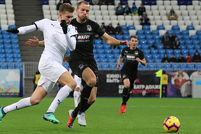 Крылья Советов вылетели из Кубка России, уступив Краснодару