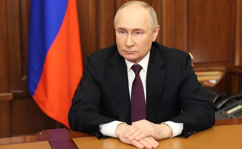 Владимир Путин обратился к россиянам после подведения официальных итогов выборов